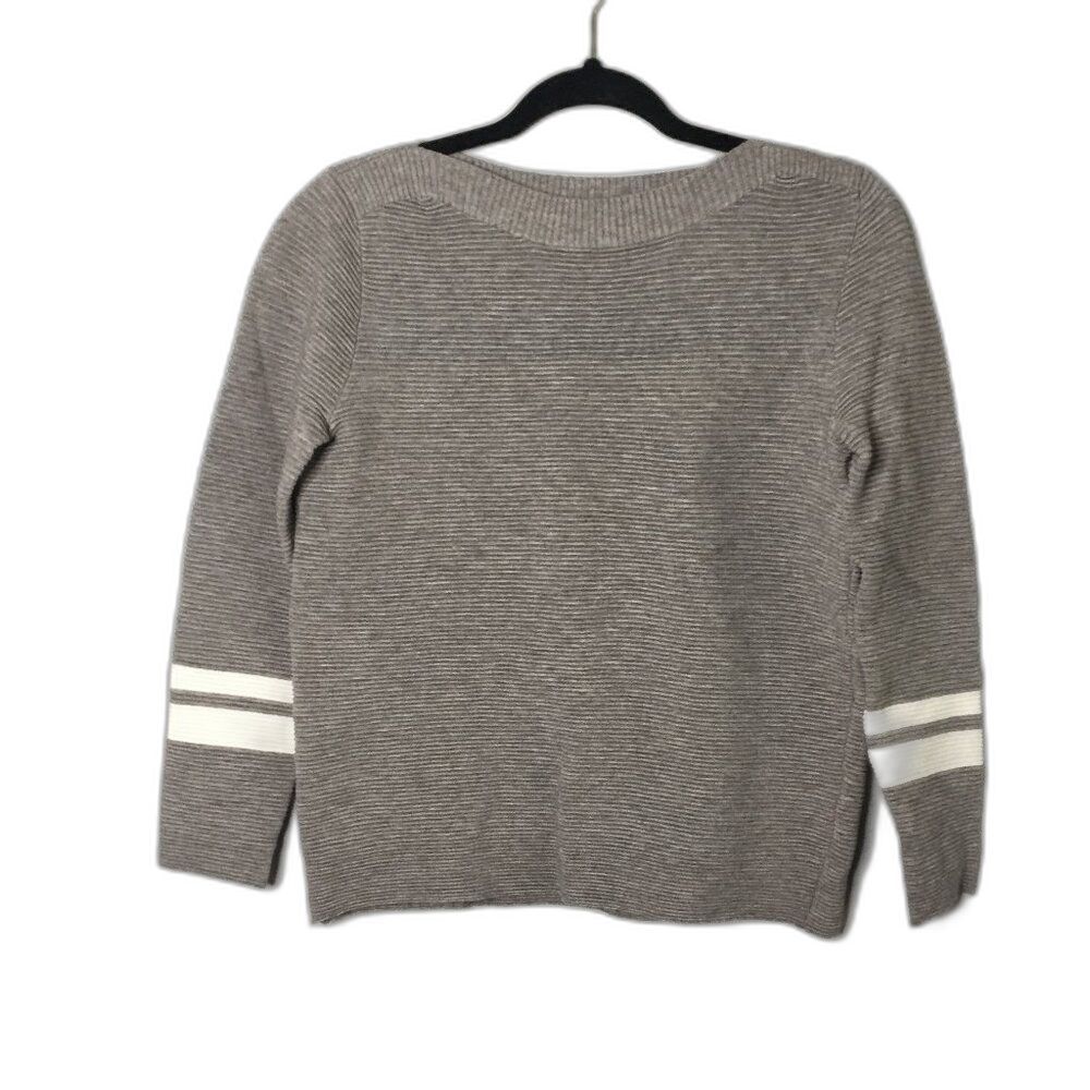 Metric Knits NWT | Knit Pullover Sweater with accent stripes | SMALL